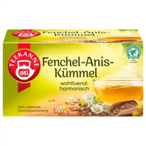 Teekanne Fenchel-Anis-Kümmeltee 60g, 20 Beutel