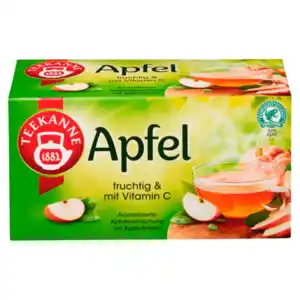 Teekanne Fruchtiger Apfel 60g, 20 Beutel