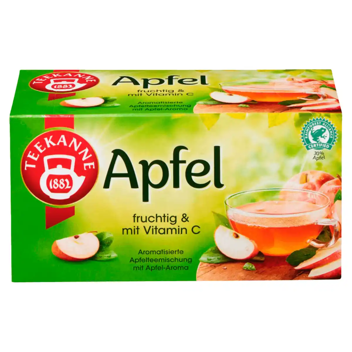 Bild 1 von Teekanne Fruchtiger Apfel 60g, 20 Beutel