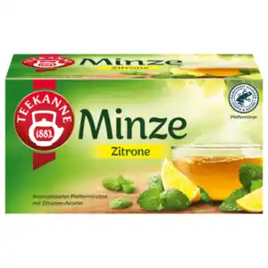 Teekanne Spritzige Minze-Zitrone 30g, 20 Beutel