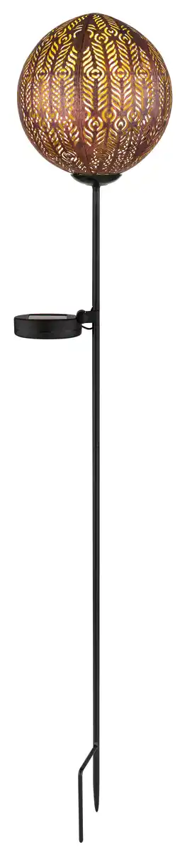 Bild 1 von Solarleuchte Schwarz/Kupfer max. 0,06 Watt, Schwarz, Kupferfarben