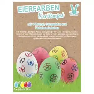 Geroma Eierfarben Eierstempel 5x4,8ml