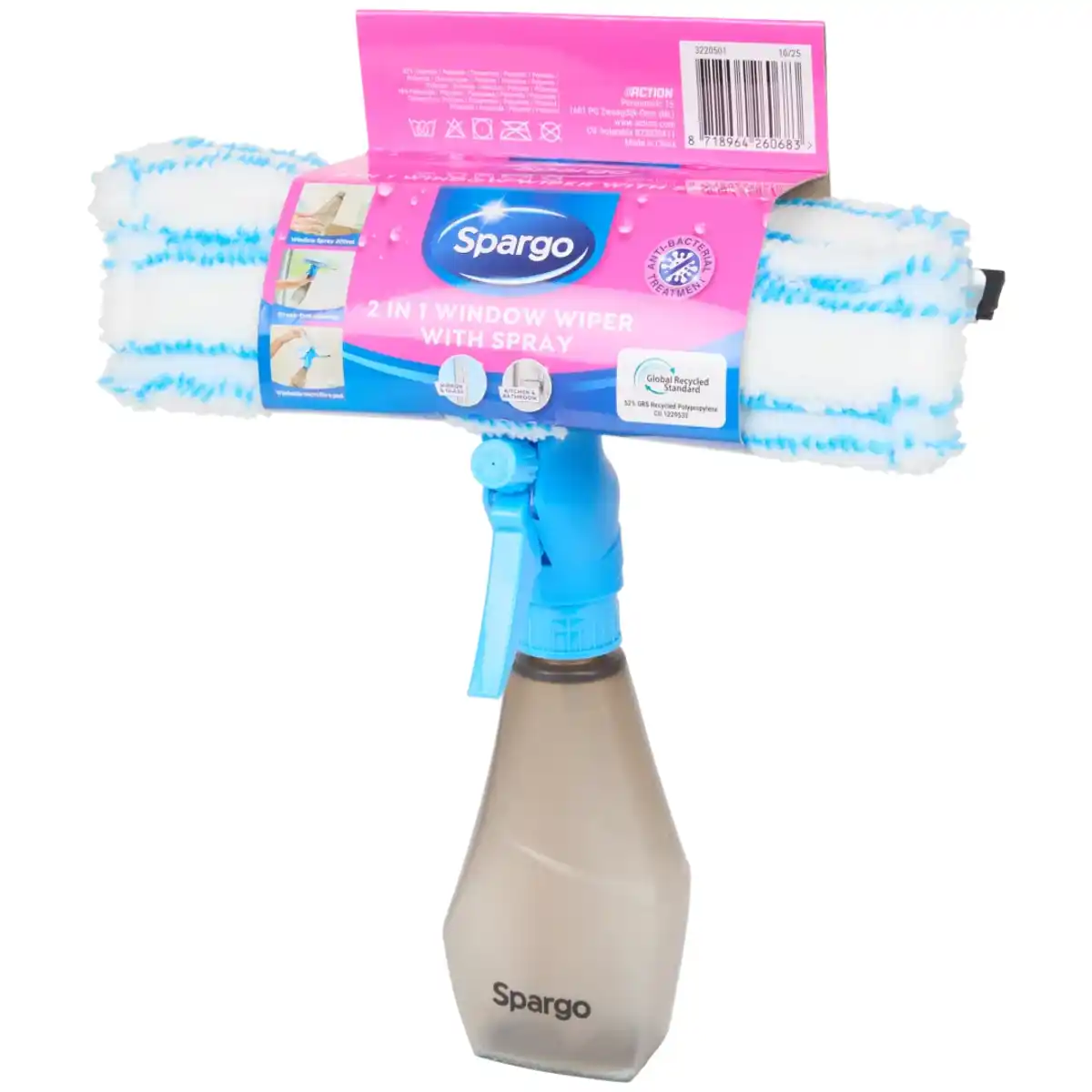 Bild 3 von Spargo Fensterwischer mit Sprühfunktion