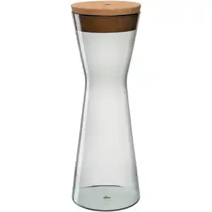 Leonardo Vorratsglas Forma X, Grau, Glas, 1,6 L, 11x31x11 cm, Küchenzubehör, Vorratsbehälter, Vorratsgläser