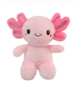 Plüschtier Axolotl, pink