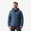 Bild 1 von FORCLAZ Wattierte Jacke Herren bis -5 °C Kapuze Trekking - MT100 blau