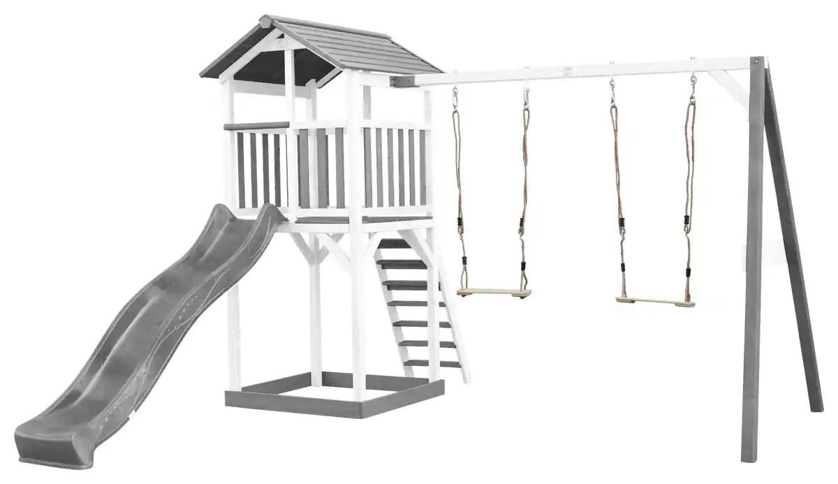 Bild 1 von SPIELTURM A025.122.82, Grau, Weiß