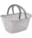 Bild 1 von Einkaufskorb mit Tragegriffen, hellgrau
