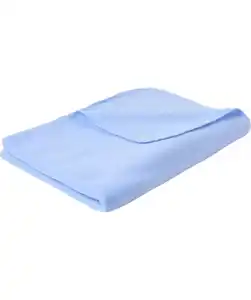 Polarfleecedecke Uni, hellblau