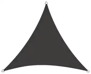 Sonnensegel H16882 ca. 360x360x360 cm Dunkelgrau, Dunkelgrau