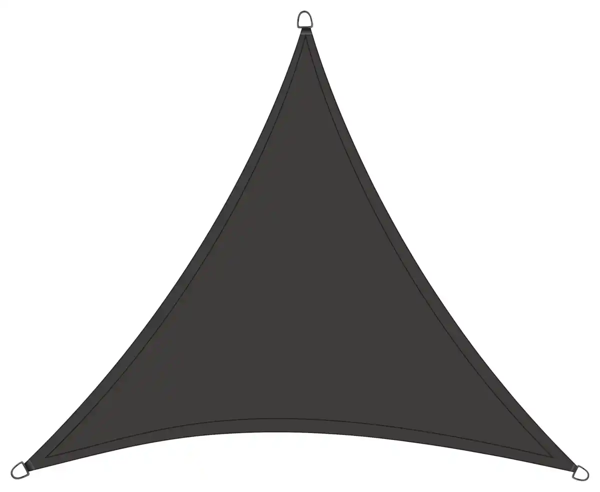 Bild 1 von Sonnensegel H16882 ca. 360x360x360 cm Dunkelgrau, Dunkelgrau