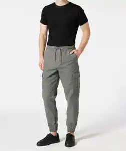 Legere Cargohose, grau