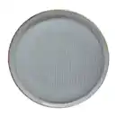 Bild 1 von Landscape Speiseteller, Grau, Keramik, Streifen, rund, Lfgb, Handmade Quality, Essen & Trinken, Geschirr, Teller, Speiseteller