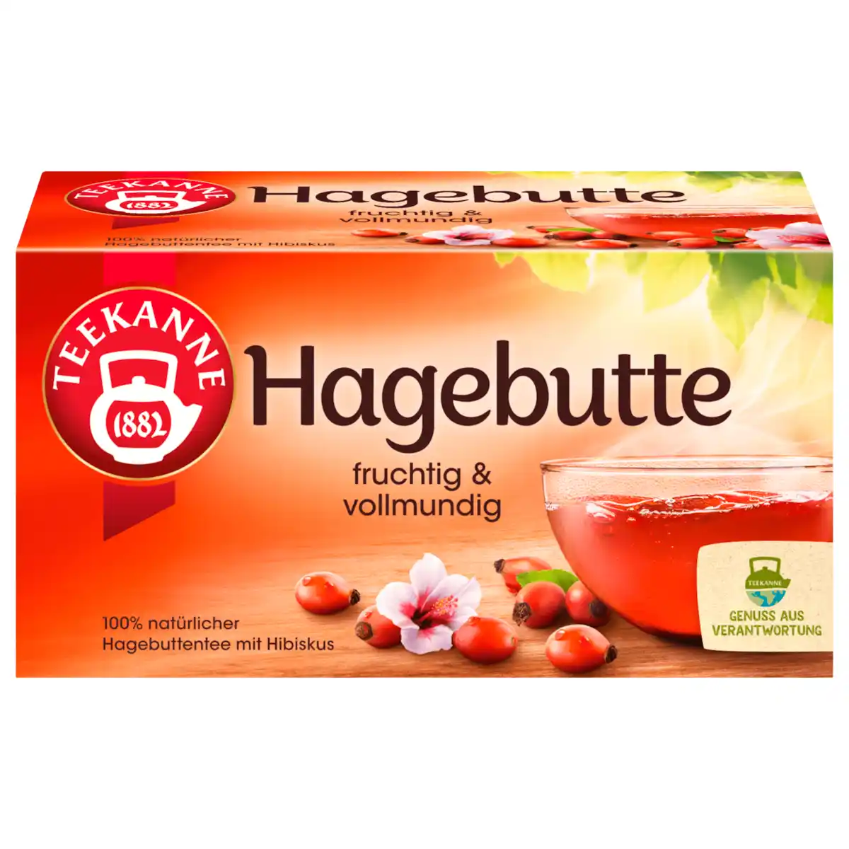 Bild 1 von Teekanne Vollmundige Hagebutte 70g, 20 Beutel