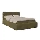 Bild 1 von Polsterbett, Grün, Textil, geometrisch, H3, 1-Zonen, Höhe ca. 25 cm, 140x200 cm, Federleisten mit Duokappen, Schlafzimmer, Betten, Polsterbetten