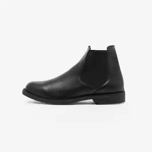 FOUGANZA Reitstiefeletten 500 Damen/Herren schwarz