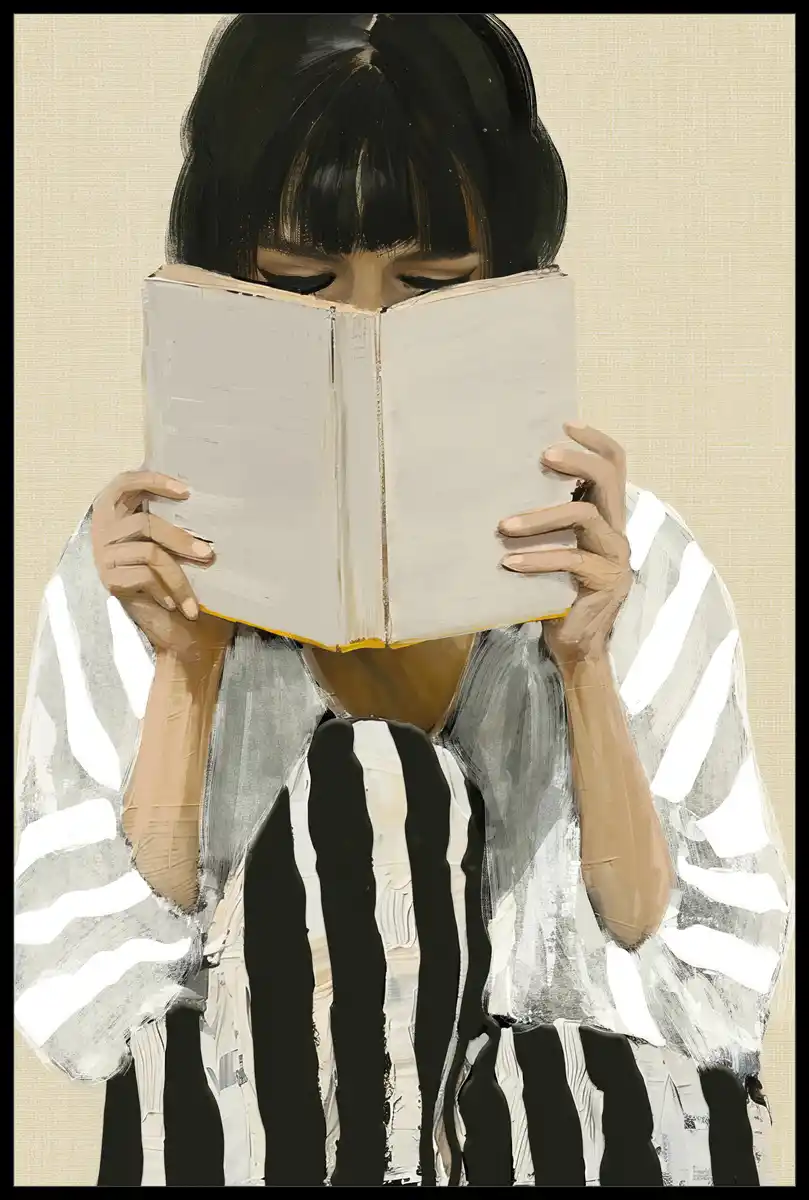 Bild 1 von Keilrahmenbild Denise Small Schwarz/Weiß/Beige, Schwarz, Weiß, Beige