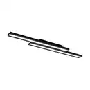 Bild 1 von Deckenleuchte Saliteras-Z Schwarz/Weiß max. 10,2 Watt Deckenlampe, Schwarz, Weiß