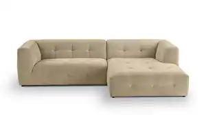 Ecksofa Tenso Beige, Beige