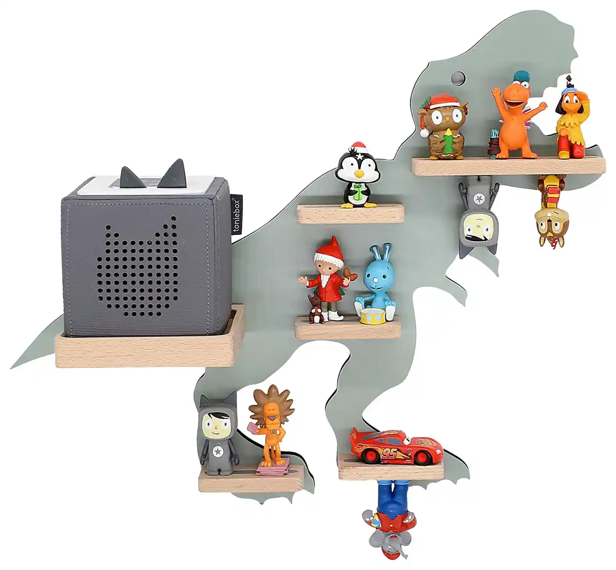 Bild 1 von Kinderregal Boarti Grün, Grün