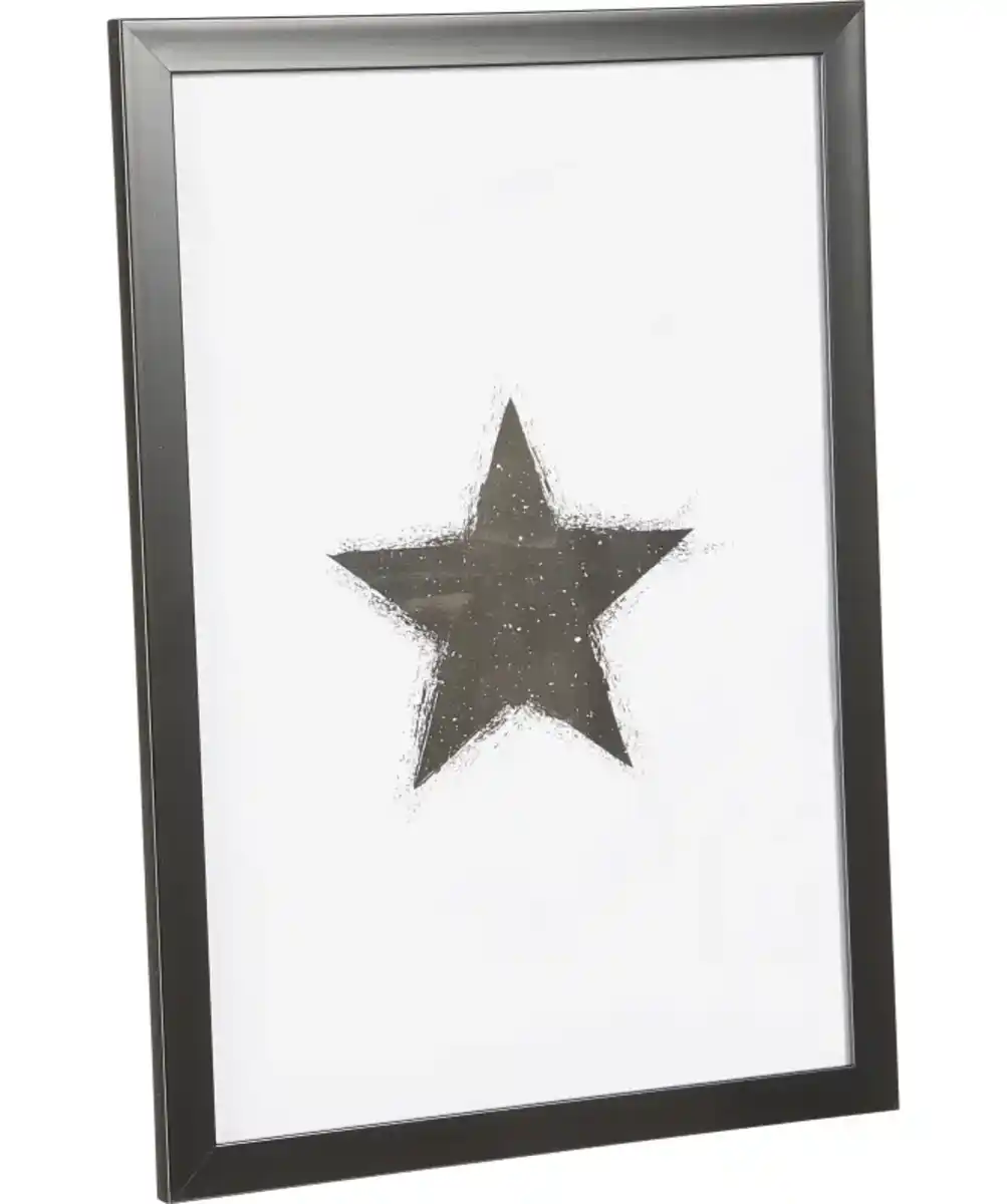 Bild 1 von Bilderrahmen in Holzoptik, schwarz