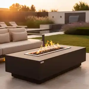 Feuerstelle Granville Dunkelgrau, Dunkelgrau