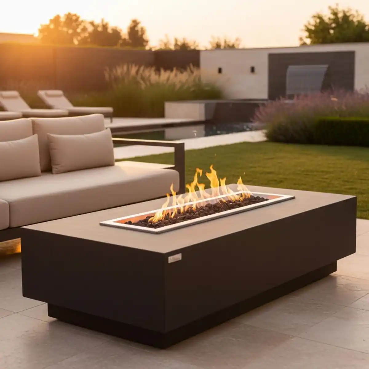 Bild 1 von Feuerstelle Granville Dunkelgrau, Dunkelgrau