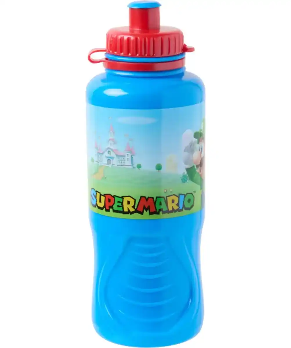 Bild 1 von Super Mario Lizenz Trinkflasche, blau