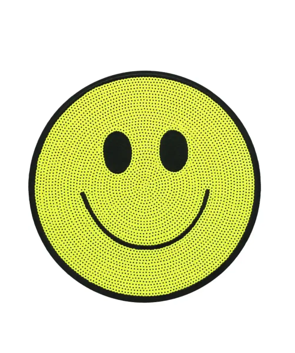 Bild 1 von Bügelflicken mit Pailletten, gelb