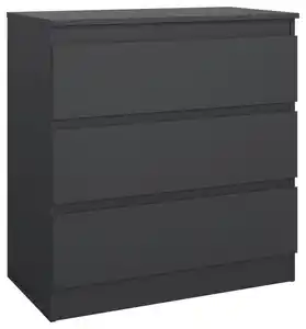 Kommode Mara Anthrazit Nachbildung, Anthrazit