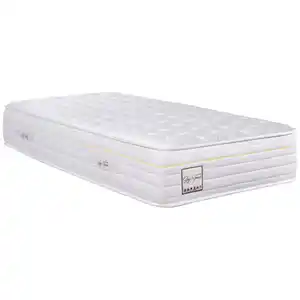 Livetastic Taschenfederkernmatratze, Weiß, Textil, H3, Füllung: Polyester, 140x210 cm, Oeko-Tex® Standard 100, Ober- und Unterseite versteppt, Tragegriffe, atmungsaktiv, Sitzkantenverstärkung, N