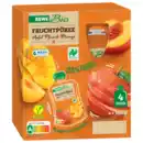 Bild 1 von REWE Bio Fruchtpüree Apfel Pfirsich Mango 400g