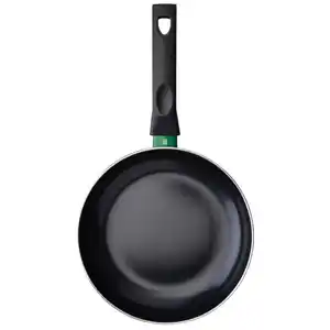 Chefkoch+Fackelmann Bratpfanne Bielefield, Grün, Schwarz, Metall, Kochen, Pfannen, Bratpfannen