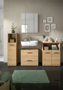 Badezimmer Ice 4-tlg. Eiche Artisan, Eiche Artisan