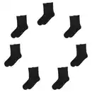 Bild 1 von UP2FASHION BASICS Damen oder Herren Socken, 7er-Pack, Schwarz, 35/38