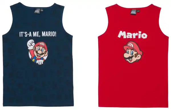 Bild 2 von Kinder-Unterhemden »Super Mario«, 2-St.-Packg.
