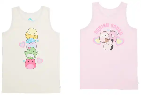 Bild 2 von Kinder-Unterhemden »Squishmallows«, 2-St.-Packg.