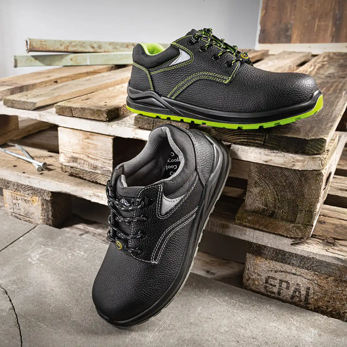Bild 1 von Uncle Sam S3 Leder-Sicherheitsschuhe