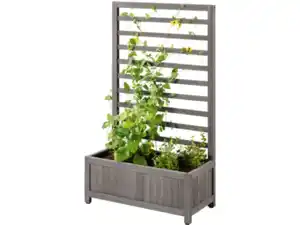 PARKSIDE Pflanzkasten mit Rankgitter