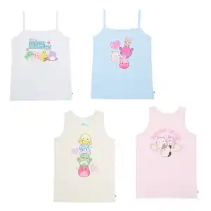 Kinder-Unterhemden »Squishmallows«, 2-St.-Packg.