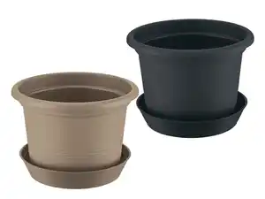 PARKSIDE Pflanzgefäß mit Untersetzer