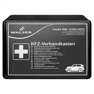 WALSER KFZ Verbandstasche, schwarz