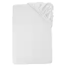 Bild 1 von NOVITESSE Jersey Spannbetttuch Komfortgröße, Weiß