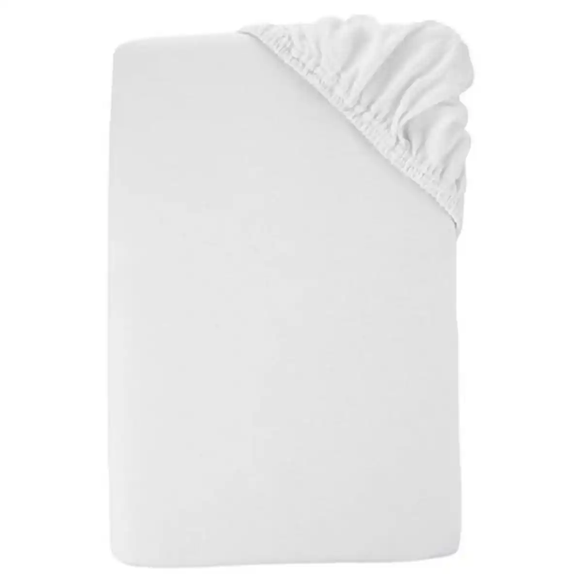 Bild 1 von NOVITESSE Jersey Spannbetttuch Komfortgröße, Weiß