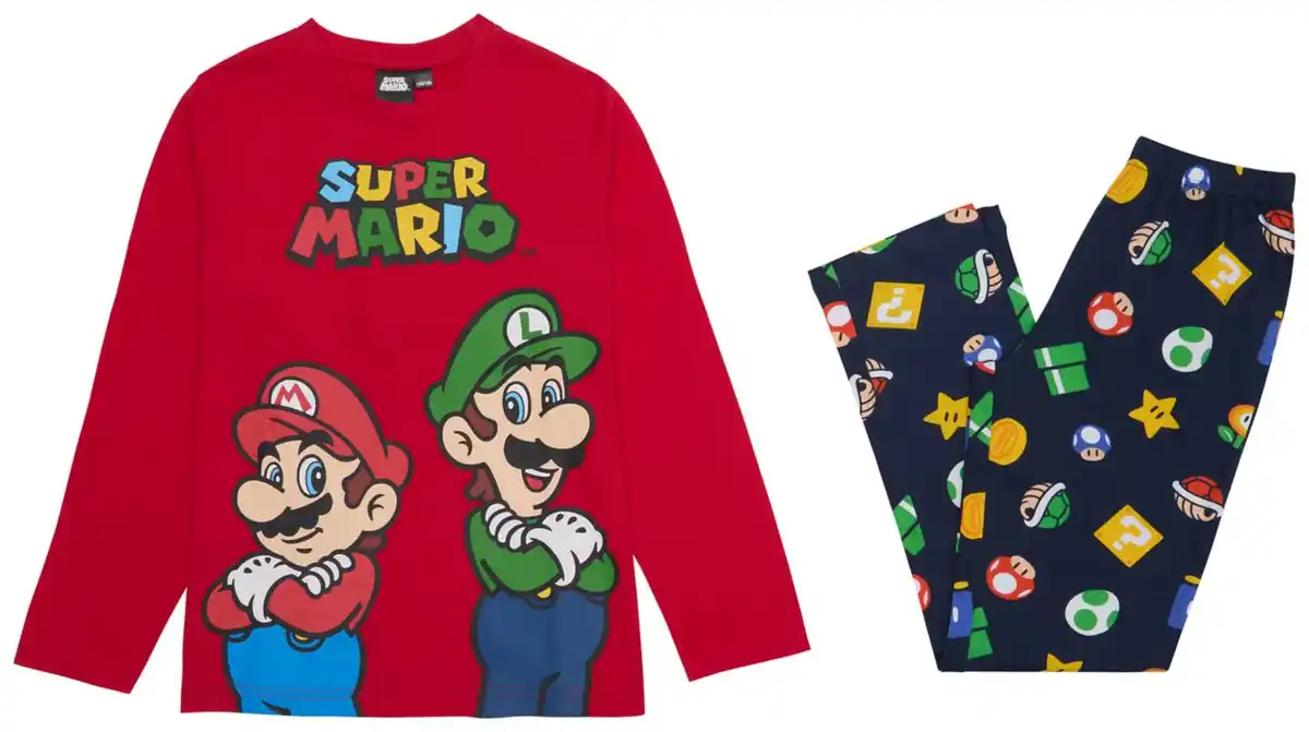 Bild 2 von Kinder-Pyjama »Super Mario«