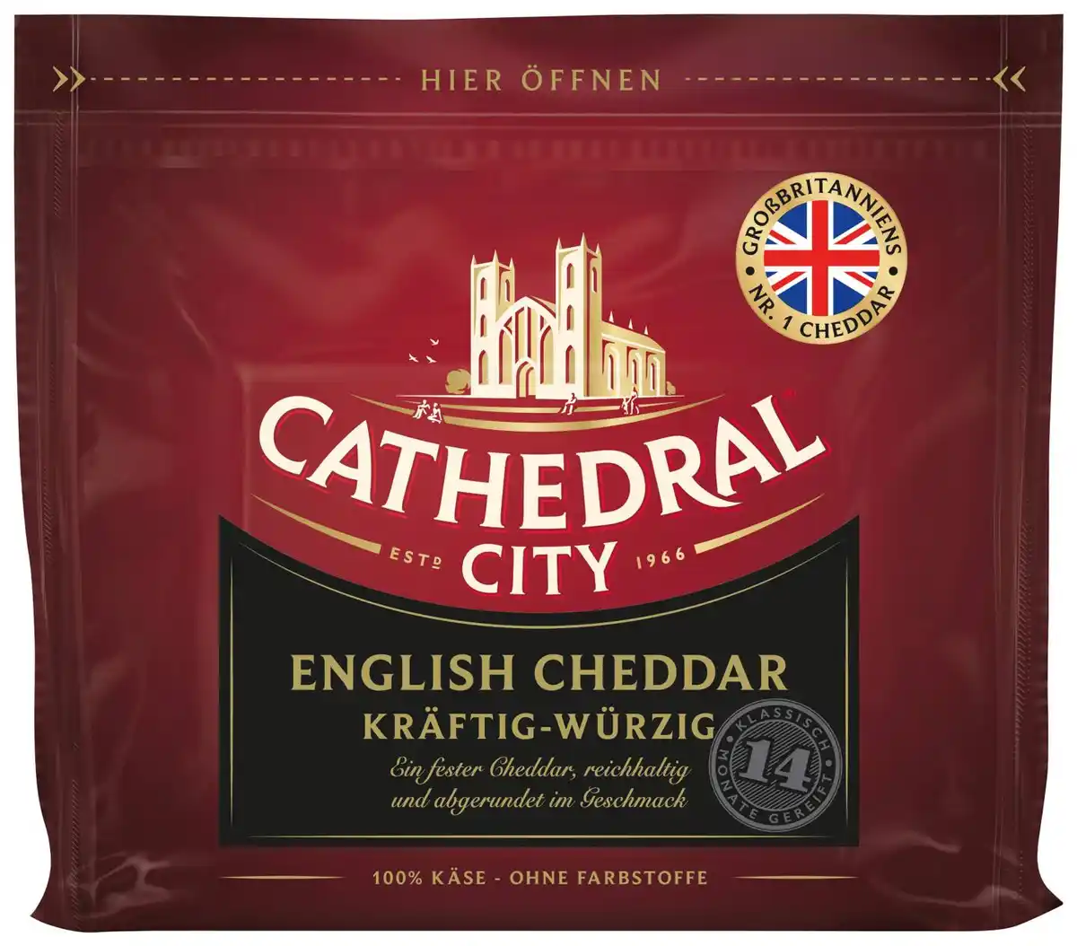 Bild 1 von CATHEDRAL CITY English Cheddar, 200-g-Packg.