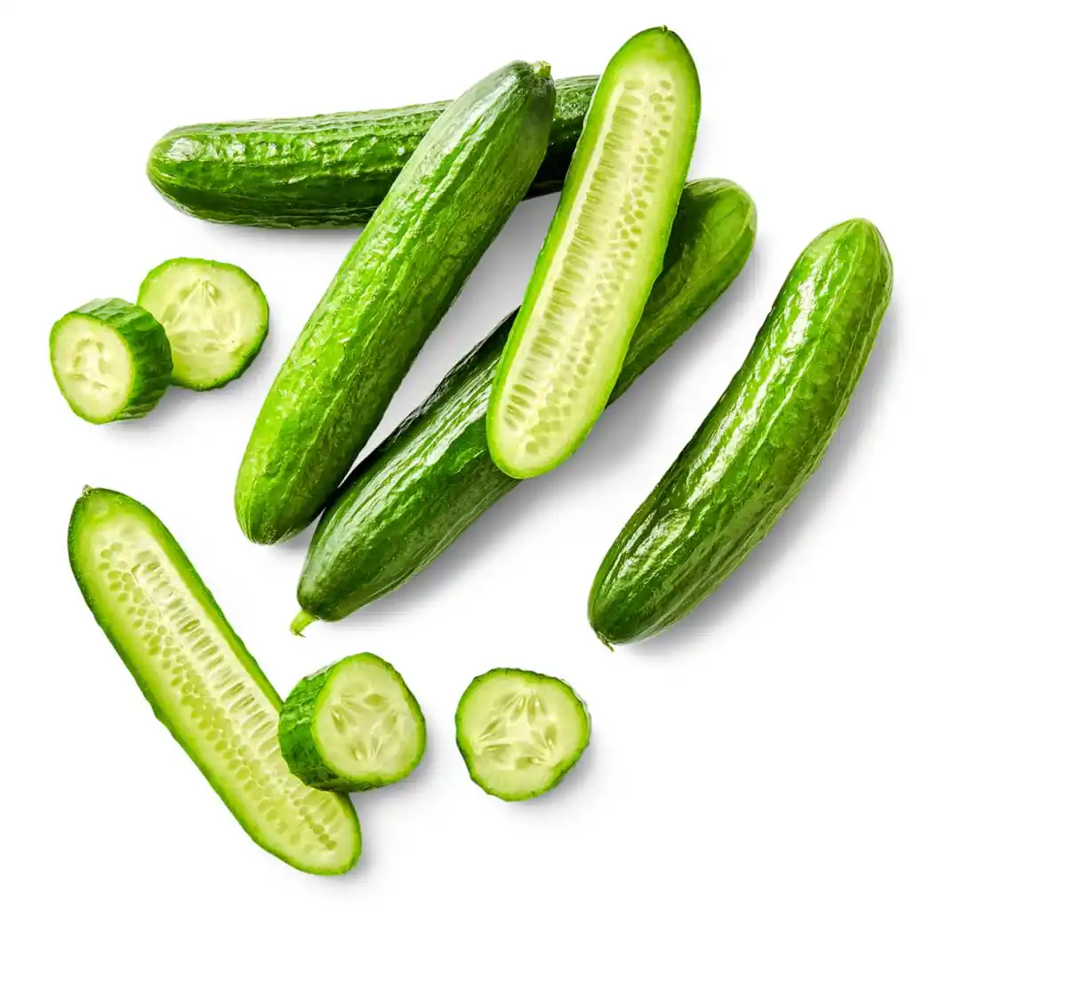 Bild 1 von Span./dtsch. Minigurken, 750-g-Netz