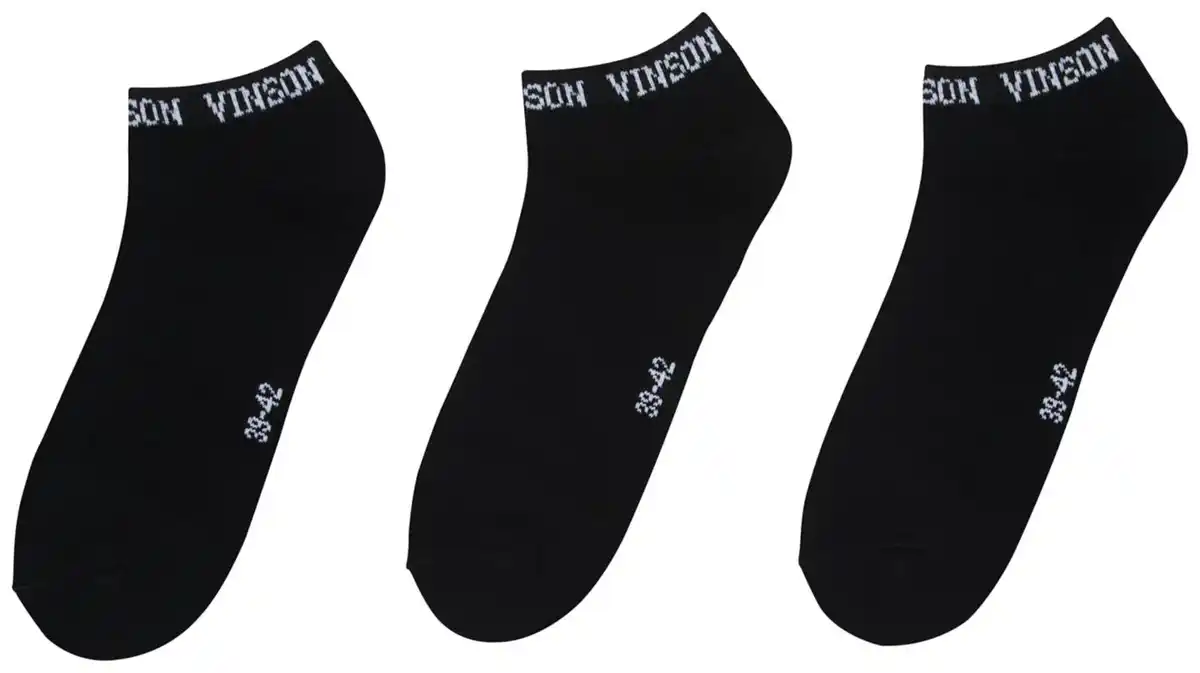 Bild 2 von VINSON Sneakersocken, 3 Paar