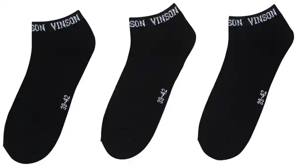 Bild 2 von VINSON Sneakersocken, 3 Paar