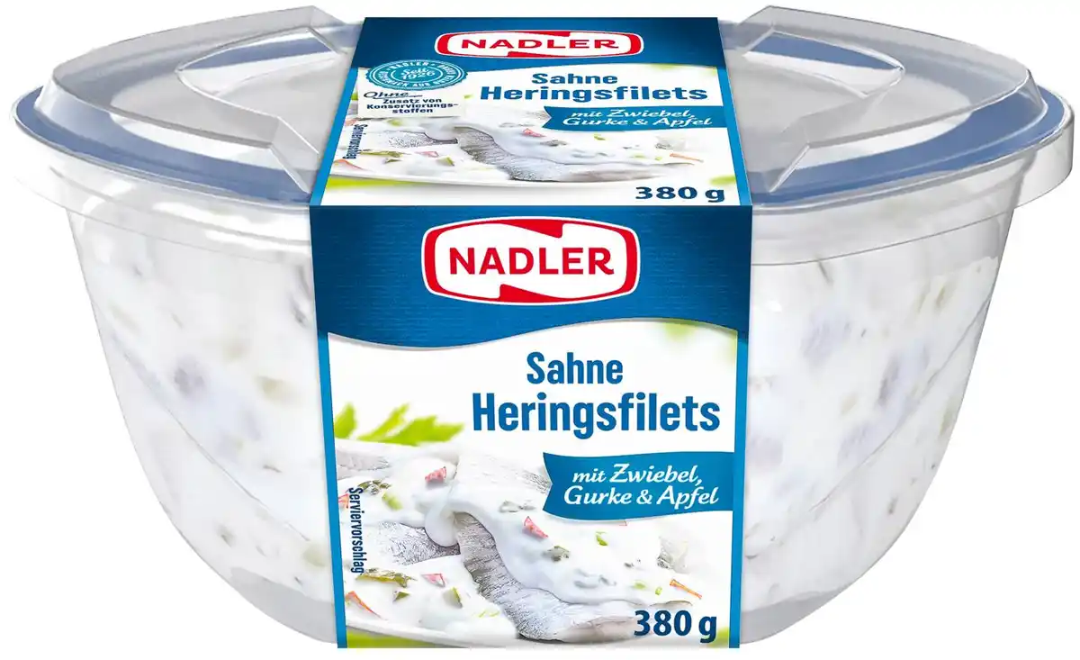 Bild 1 von NADLER Heringsfilets, 380-g-Packg.